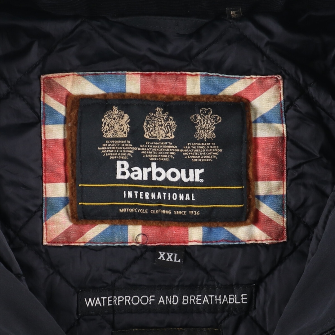 Barbour(バーブァー)の古着 バブアー Barbour INTERNATIONAL インターナショナル ナイロンジャケット メンズXXL /evb003131 メンズのジャケット/アウター(ナイロンジャケット)の商品写真