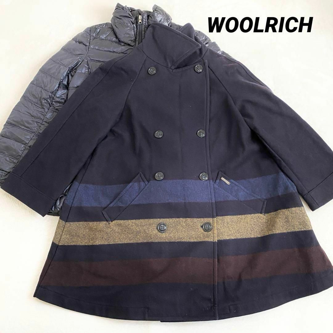 【美品】WOOLRICH ウールリッチ 3way インナーダウン コート約80cm身幅