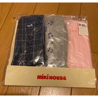 ミキハウス(mikihouse)のミキハウス　靴下　21-23 ポケモンパンツ　130(靴下/タイツ)