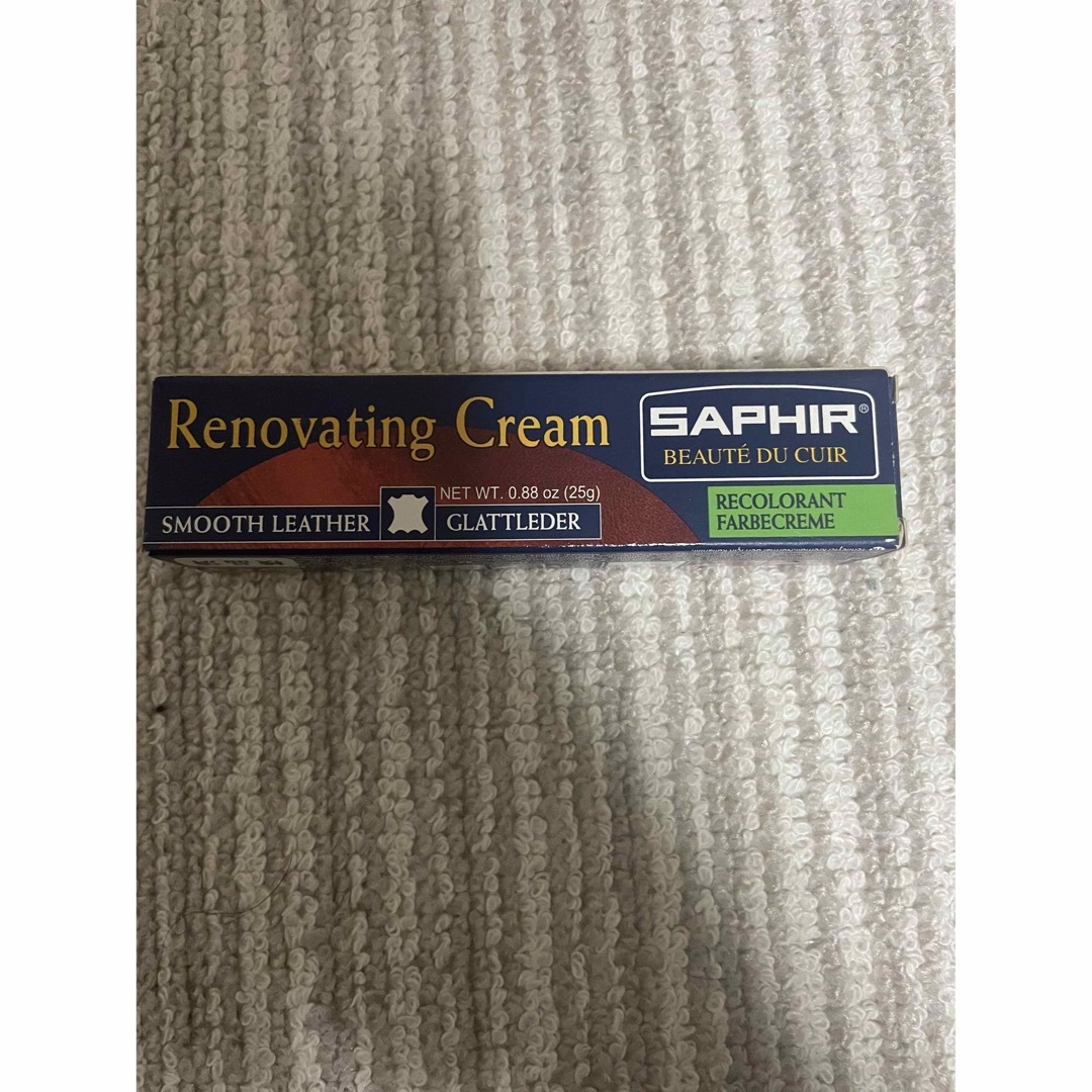 Saphir(サフィール)のサフィール レノベイティングカラー補修 チューブ(No.24 シルバー) メンズの靴/シューズ(その他)の商品写真