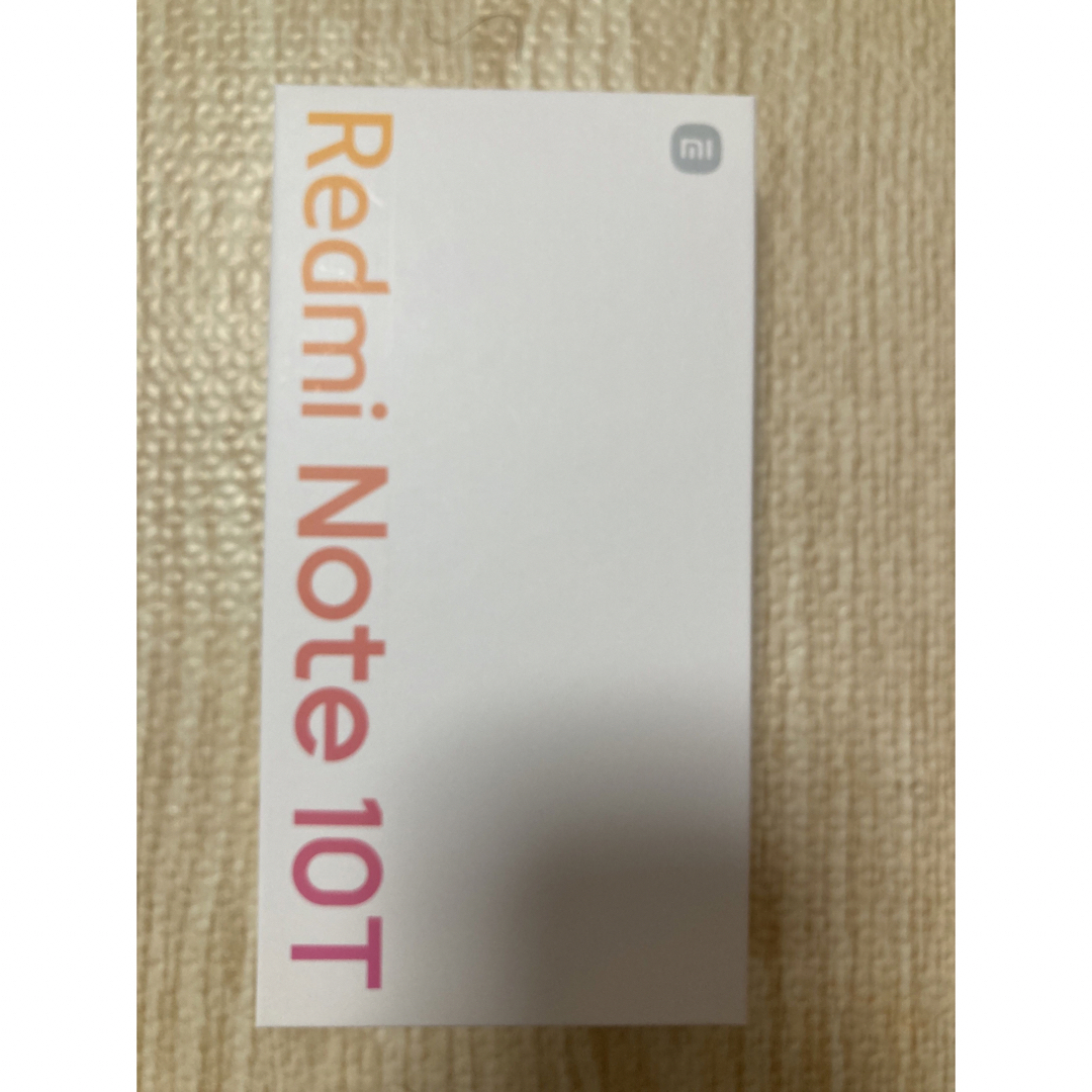 Redmi note 10T 本体　標準セット