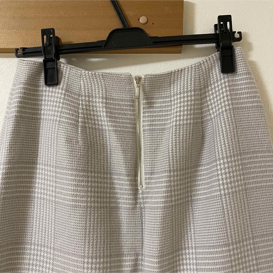 Couture Brooch(クチュールブローチ)のクチュールブローチ　膝下スカート　パープル レディースのスカート(その他)の商品写真