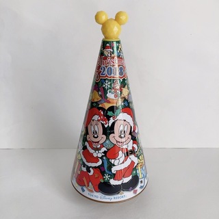 ディズニー(Disney)のレア‼️ ディズニーランドのクリスマスツリー缶(キャラクターグッズ)
