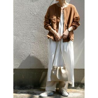 アンティカ(antiqua)のMint＊patty様専用　antiquaジャケット&SHEINカーディガン(ノーカラージャケット)