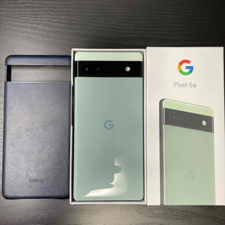 グーグル(Google)のGoogle Pixel 6a PIXEL6A セージ(スマートフォン本体)
