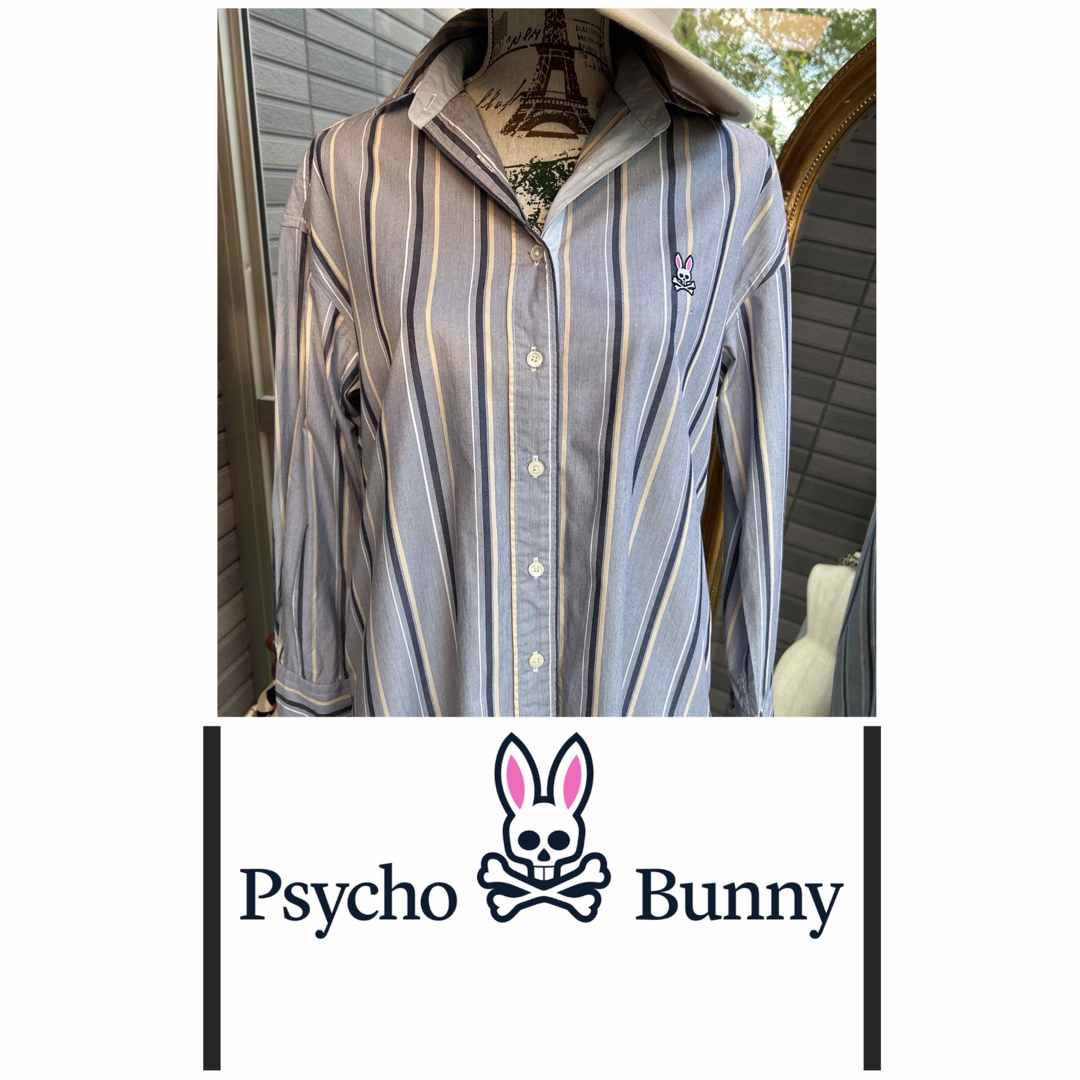 Psycho Bunny(サイコバニー)の綺麗なお姉さんのサイコバニーシャツロングワンピース スポーツ/アウトドアのゴルフ(ウエア)の商品写真