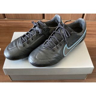 ナイキ(NIKE)のナイキ レジェンド 9 エリート HG(ブラック×ブルー)定価27,500円(シューズ)