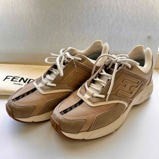 FENDI - FENDI フェンディ スニーカー サイズ:6 現行モデル ホワイト