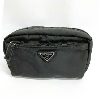 プラダ(PRADA)の★PRADA プラダ ナイロン トライアングルロゴ メイクポーチ 1N1393 ブラック(ポーチ)