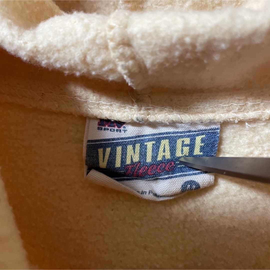 MVスポーツビンテージ カレッジ プルオーバーパーカー スウェット アメリカ古着 メンズのトップス(パーカー)の商品写真