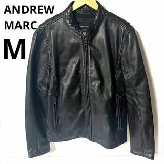 ANDREW MARC アンドリューマーク 羊革  ライダースジャケット Ｍ(レザージャケット)