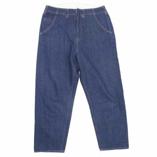 ブフト Bukht BE-31801 NEW BIG DENIM ビッグ デニム パンツ インディゴブルー系 S【中古】(デニム/ジーンズ)