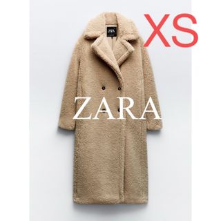 ZARA　MANTECO マンテコ　ガウンコート　ベージュ系　M～Ｌ相当