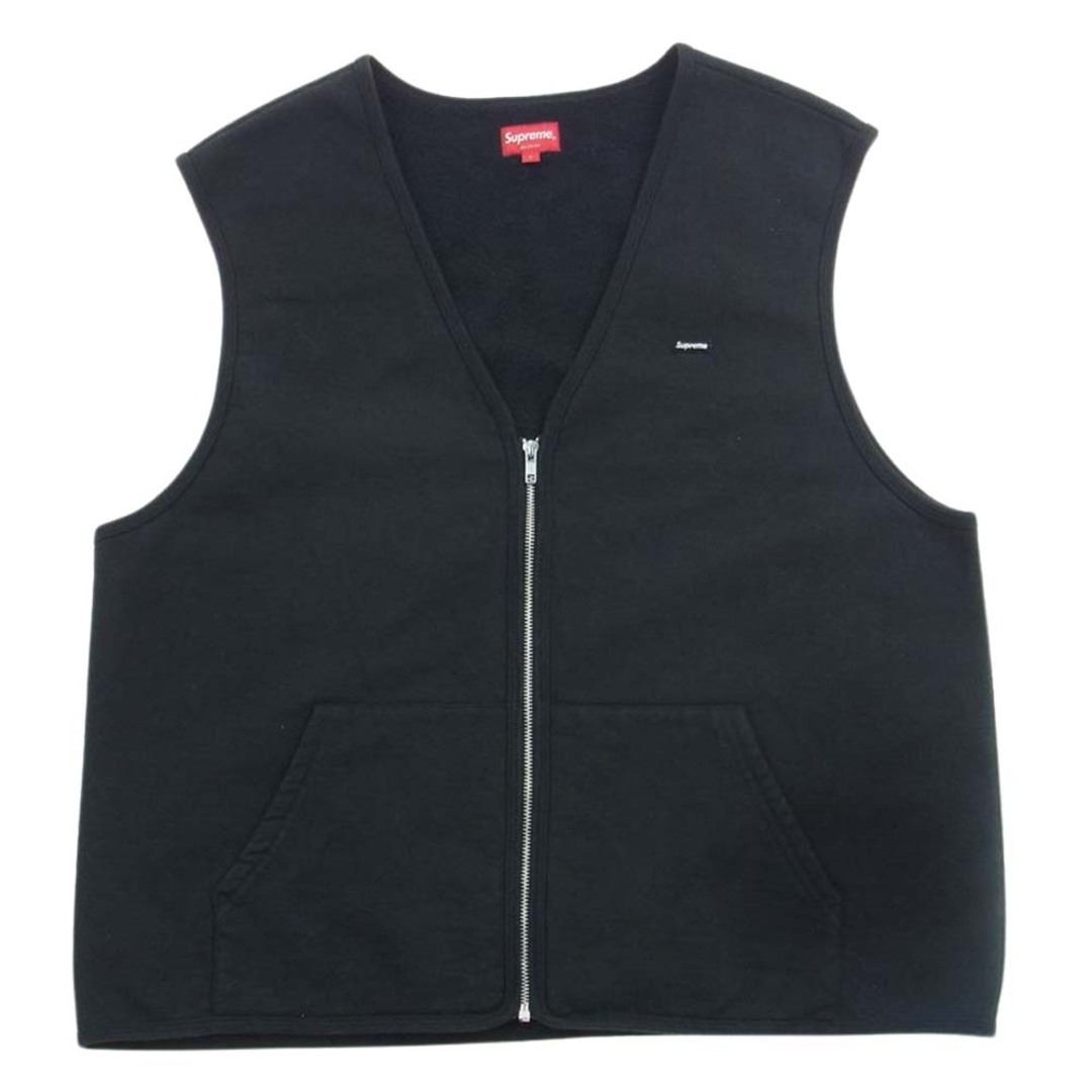 Supreme シュプリーム ベスト 20AW Zip Up Sweat Vest ジップ スウェット ベスト ブラック系 LL肩幅