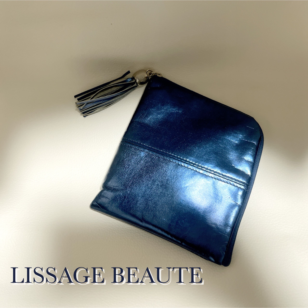 LISSAGE(リサージ)のLISSAGE BEAUTE リサージ フリンジ付きポーチ レディースのファッション小物(ポーチ)の商品写真