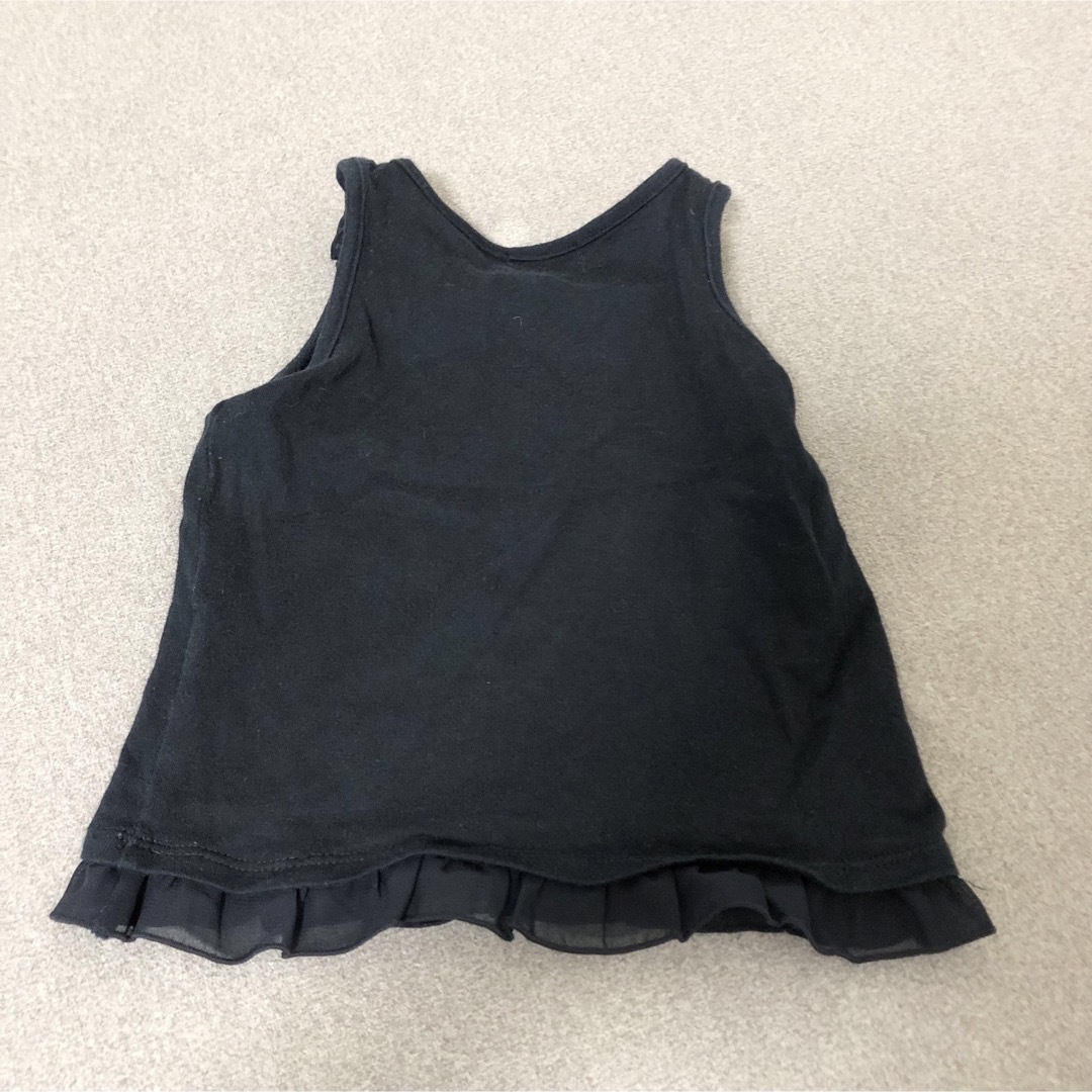 COMME CA ISM(コムサイズム)のコムサイズム　タンクトップ　女の子　90  キッズ/ベビー/マタニティのキッズ服女の子用(90cm~)(Tシャツ/カットソー)の商品写真