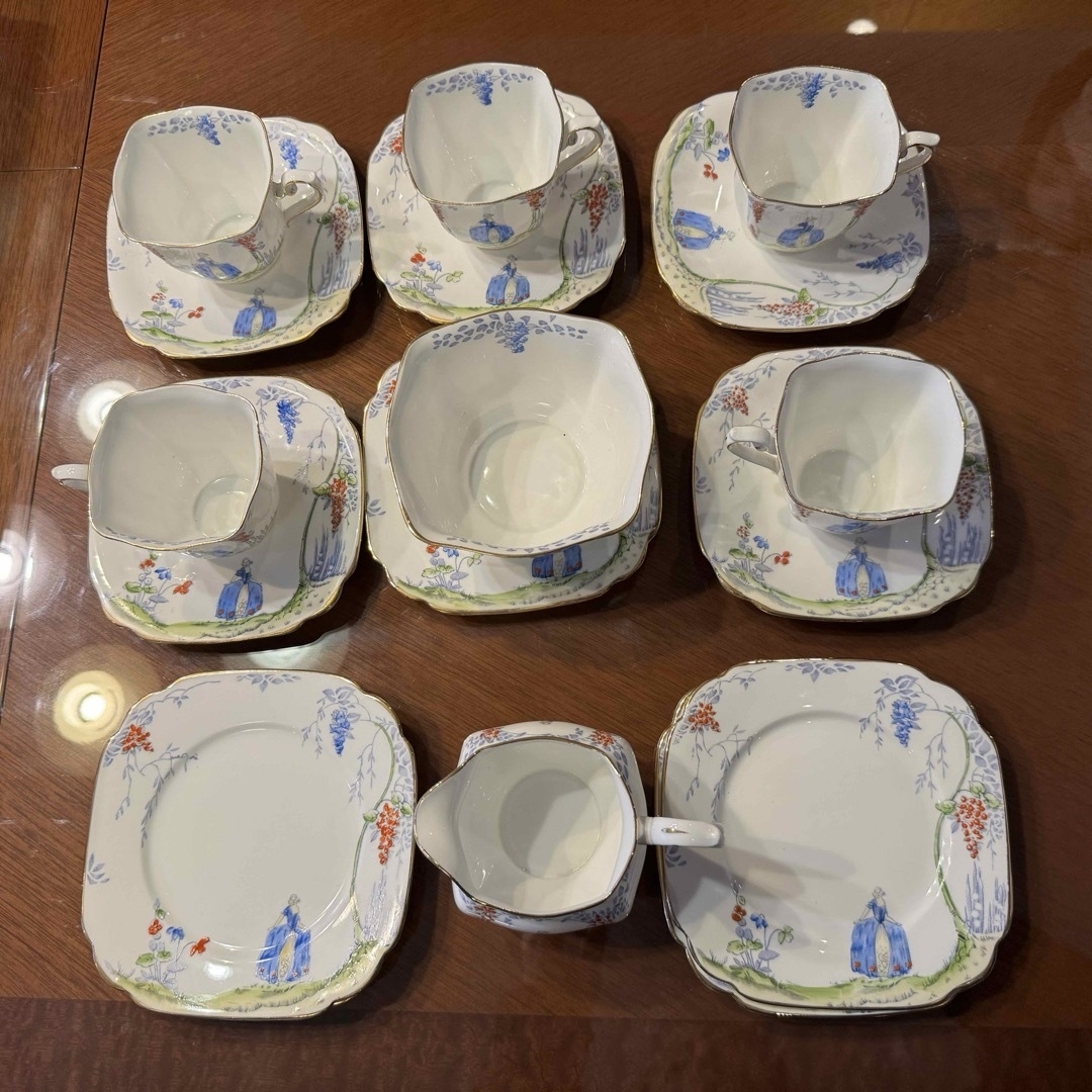 Antique “Standard China” ティーカップセットキッチン/食器