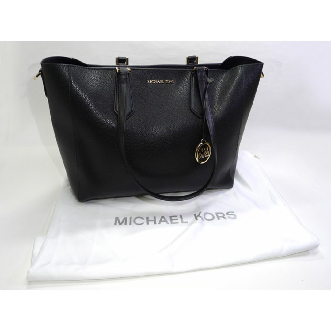 Michael Kors(マイケルコース)のMICHAEL KORS トートバッグ レザー ブラック 35H9GKFT9T レディースのバッグ(トートバッグ)の商品写真