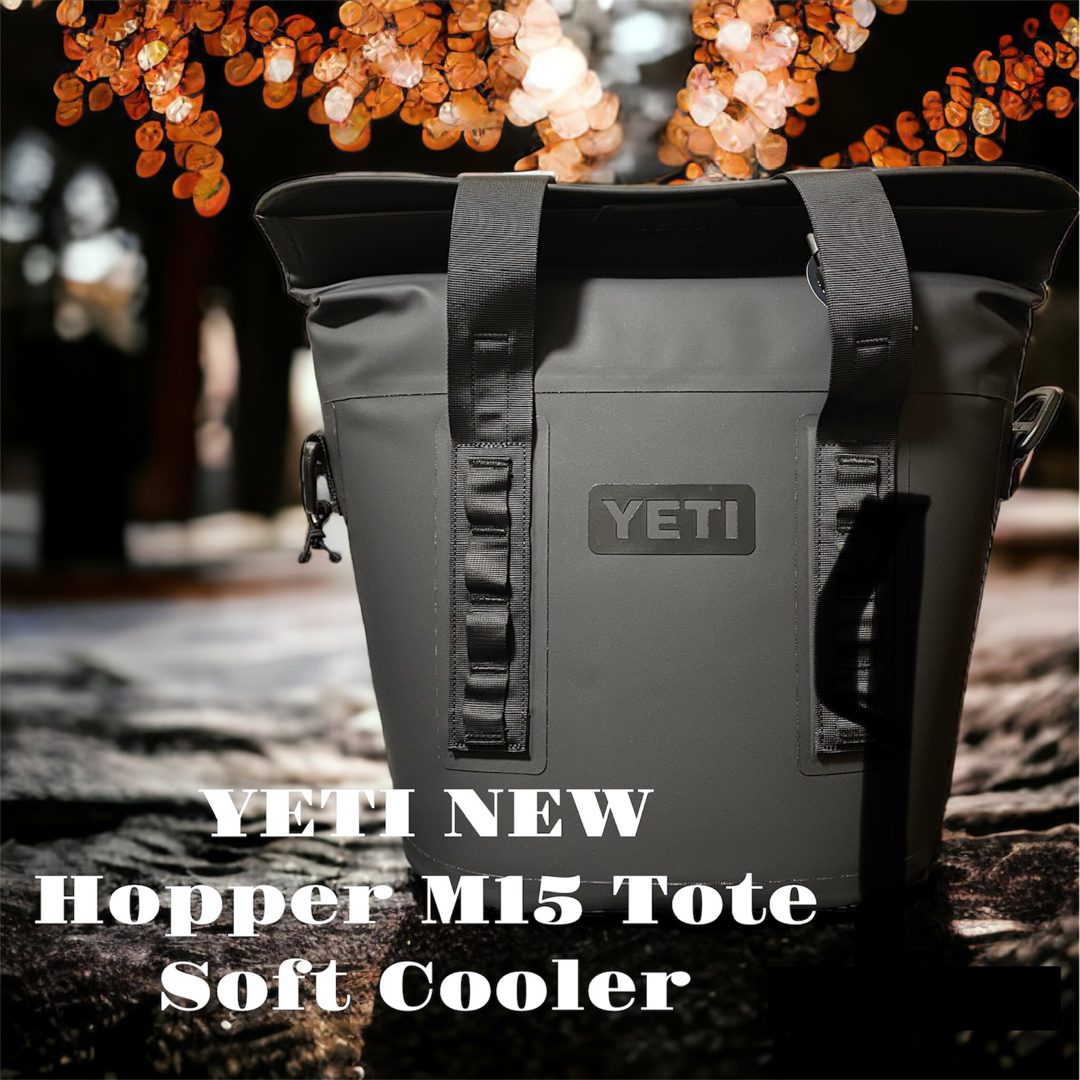 【YETI 】ブラック Hopper M15 Tote Soft Coolerソフトクーラー