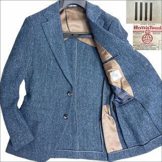 BEAMS ハリスツイード ハウンドトゥース　美品　テーラードジャケット　スーツ