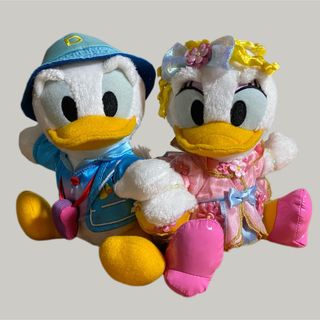 ディズニー(Disney)のドナルド　デイジー　プラザ　ぬいぐるみ　ディズニー(ぬいぐるみ)