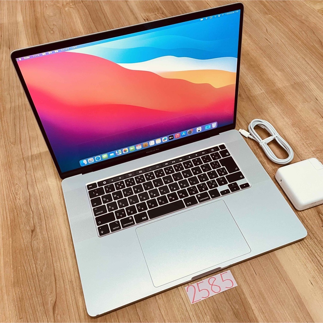 MacBook pro 16インチ 2019 i9 64GB 1TB 管2585