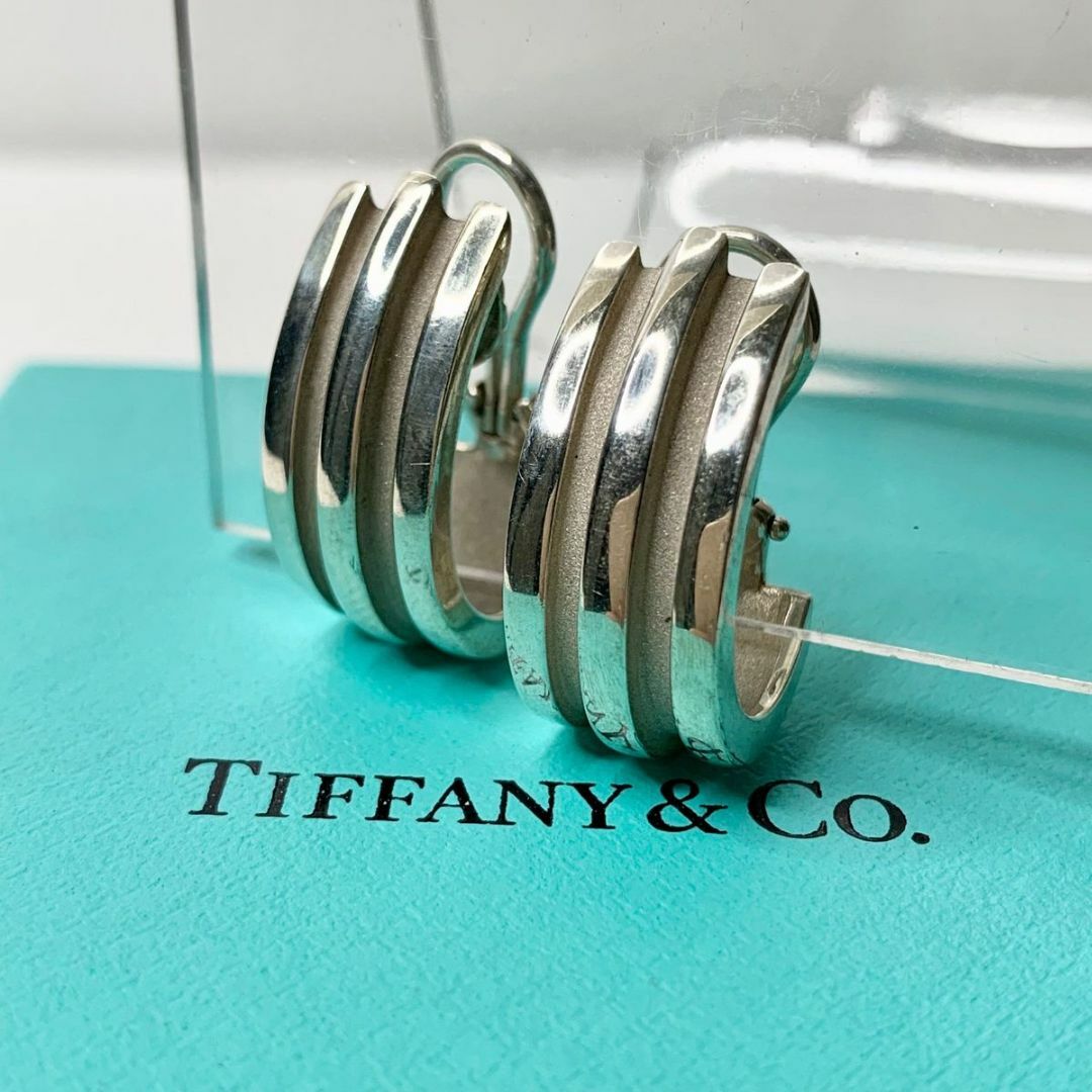 Tiffany&Co. ティファニー イヤリング ハーフ フープ ラインアクセサリー