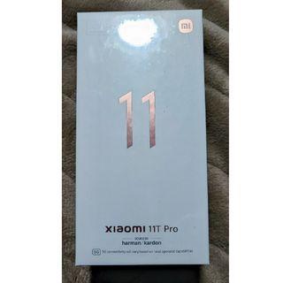 シャオミ(Xiaomi)のXiaomi 11T Pro ホワイト(スマートフォン本体)