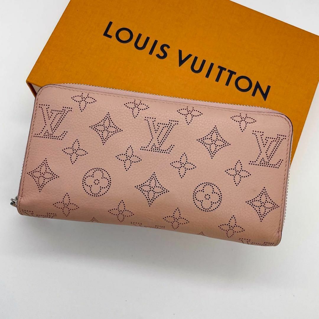LOUIS VUITTON - 【極美品】ルイヴィトン マヒナ ジッピーウォレット