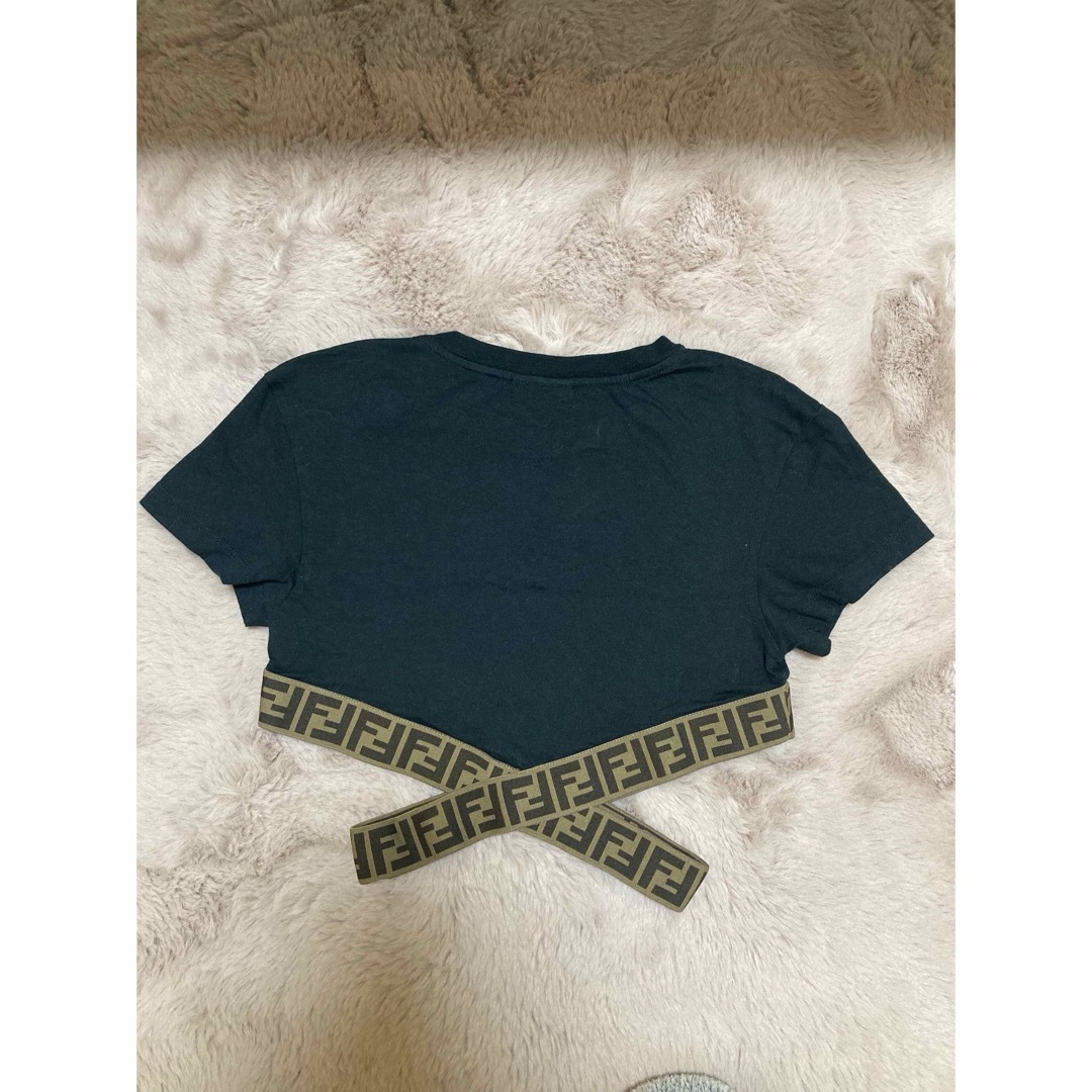 FENDI(フェンディ)のFENDI FFロゴ　ストラップ　Tシャツ メンズのトップス(Tシャツ/カットソー(半袖/袖なし))の商品写真