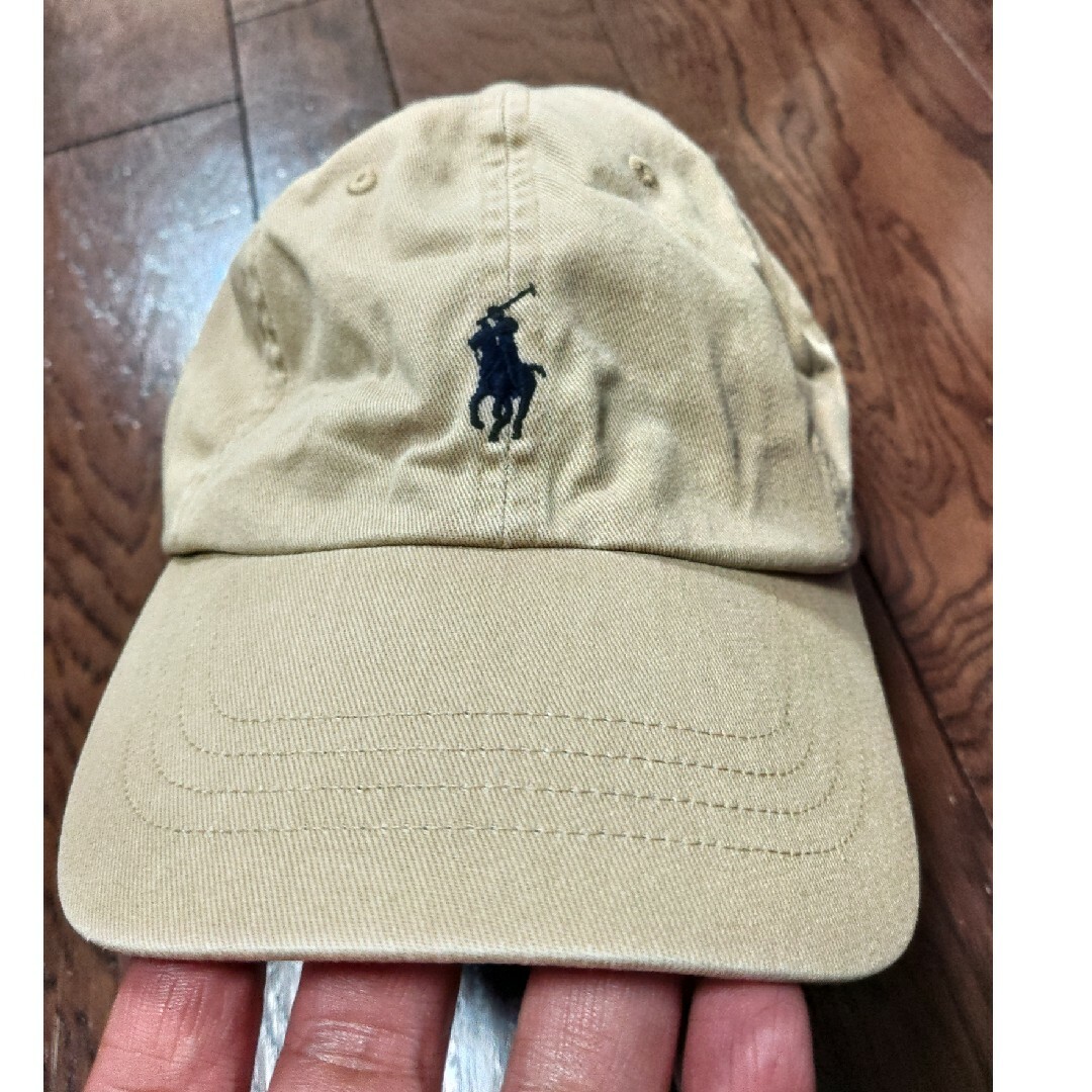 POLO RALPH LAUREN(ポロラルフローレン)のPOLO RALPH LAUREN　キャップ　ベージュ　59 メンズの帽子(キャップ)の商品写真