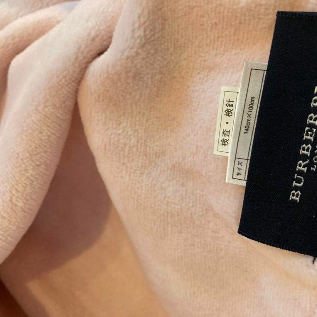 新品 Burberry バーバリー ハーフケット ブランケット 毛布