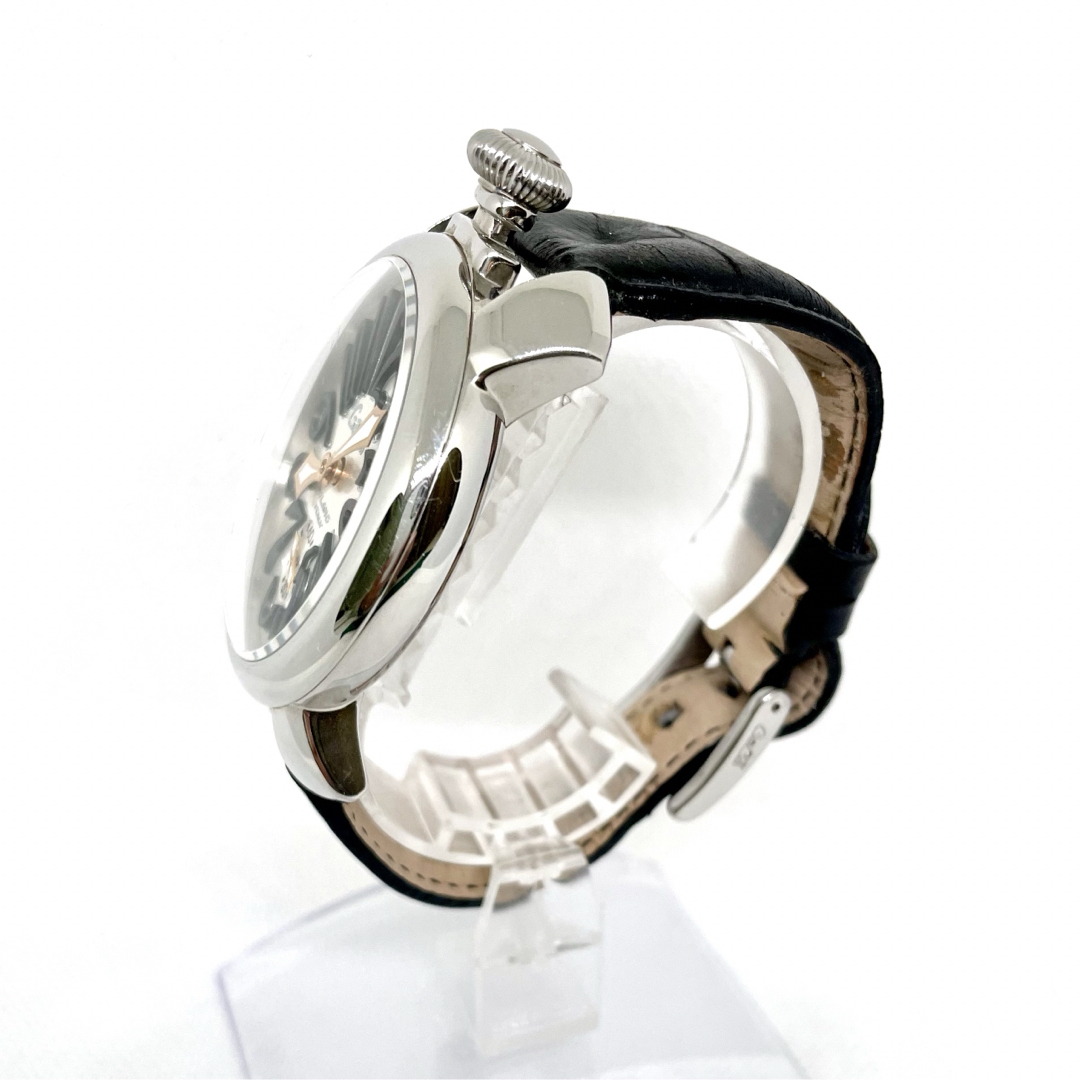 GaGa MILANO(ガガミラノ)のGaGa MILANO マヌアーレ48 スモセコ 手巻き メンズ　価格相談歓迎！ メンズの時計(腕時計(アナログ))の商品写真