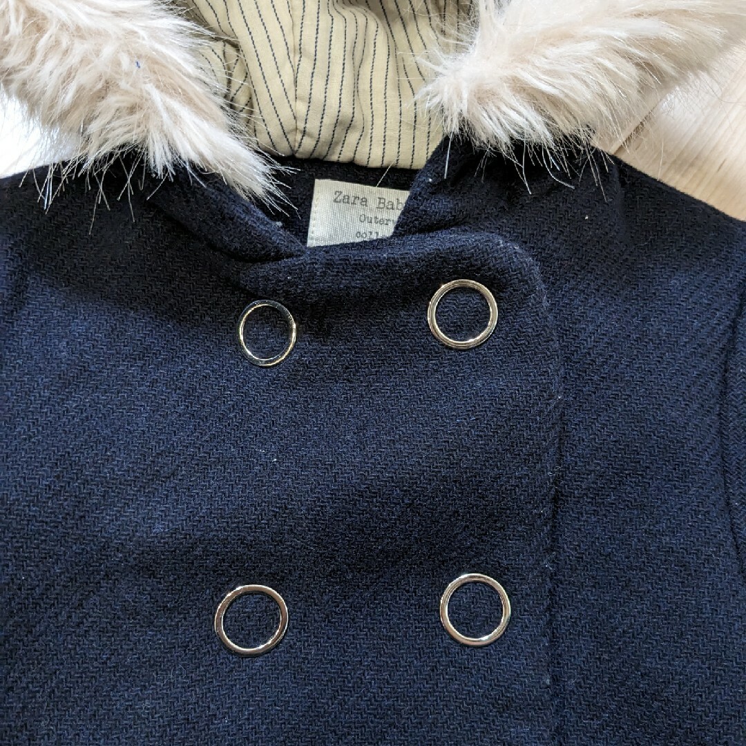 ZARA(ザラ)のZARA BabyGirl 女の子用アウター コート 80センチ キッズ/ベビー/マタニティのベビー服(~85cm)(ジャケット/コート)の商品写真