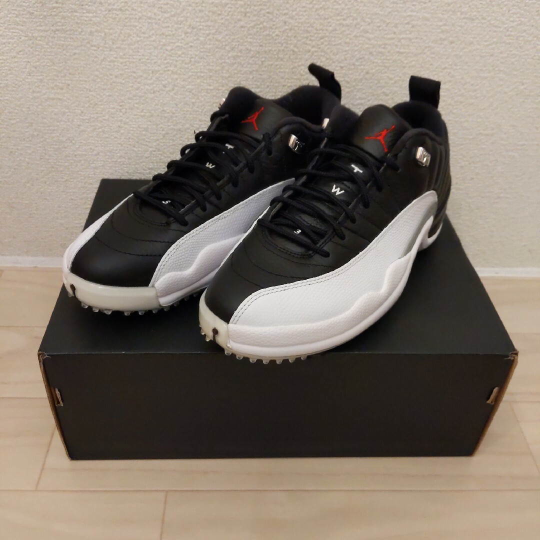 Jordan Brand（NIKE）(ジョーダン)のNIKEナイキAIR JORDAN12 RETRO LOW GOLF  25.5 スポーツ/アウトドアのゴルフ(シューズ)の商品写真