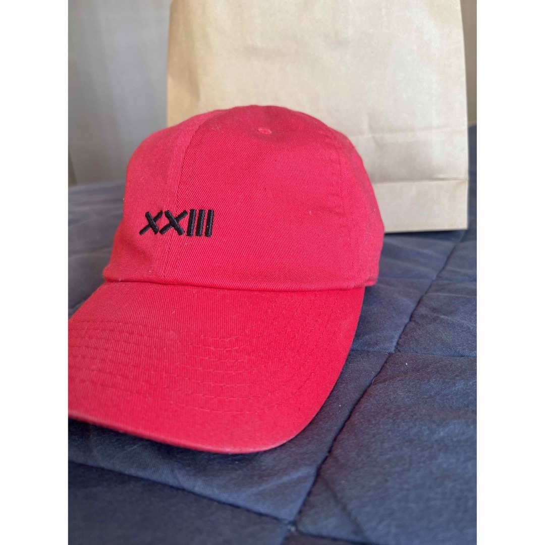 XXlll(セ・バントゥア)のXXⅢ セバントゥア  キャップ　赤 メンズの帽子(キャップ)の商品写真