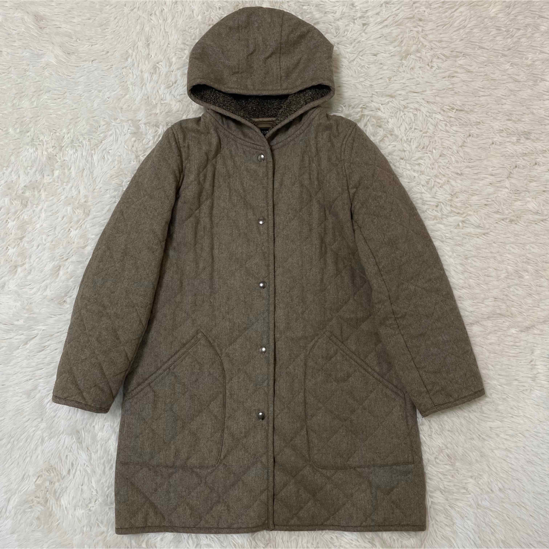 23区♡大きいサイズ46 キルティングコート ロングコート 中綿 23区♡大きいサイズ46 キルティングコート ロングコート 中綿