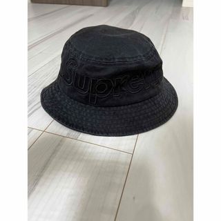 シュプリーム(Supreme)のSupreme Outline Crusher "Black"(ハット)