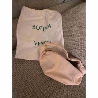 ボッテガヴェネタ(Bottega Veneta)の新品未使用　ボッテガヴェネタ　ダブルノット　ジョディ　バッグ　ピンクベージュ(ハンドバッグ)