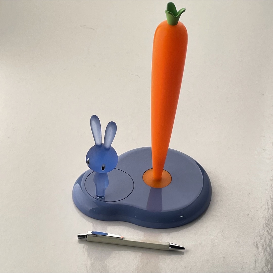 ALESSI - ALESSI アレッシィ キッチンペーパーホルダー ブルーの ALESSI - ALESSI アレッシィ キッチンペーパーホルダー ブルーの