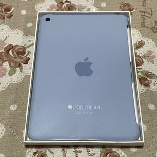 アイパッド(iPad)の新品 iPad mini4 シリコーンケース ライラック MMM42FE/A(iPadケース)