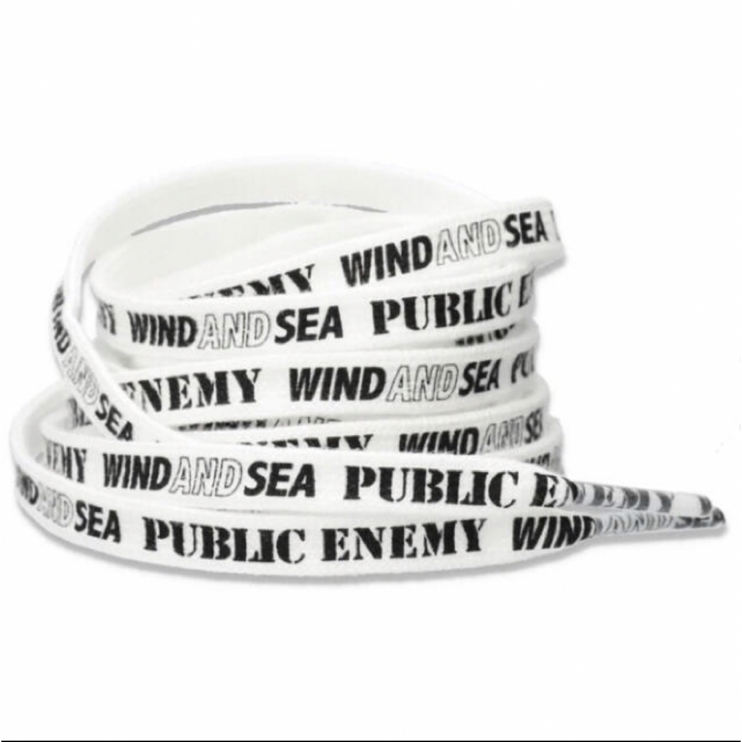 WIND AND SEA(ウィンダンシー)のwind and sea シューレース 靴紐 白 white メンズの靴/シューズ(その他)の商品写真