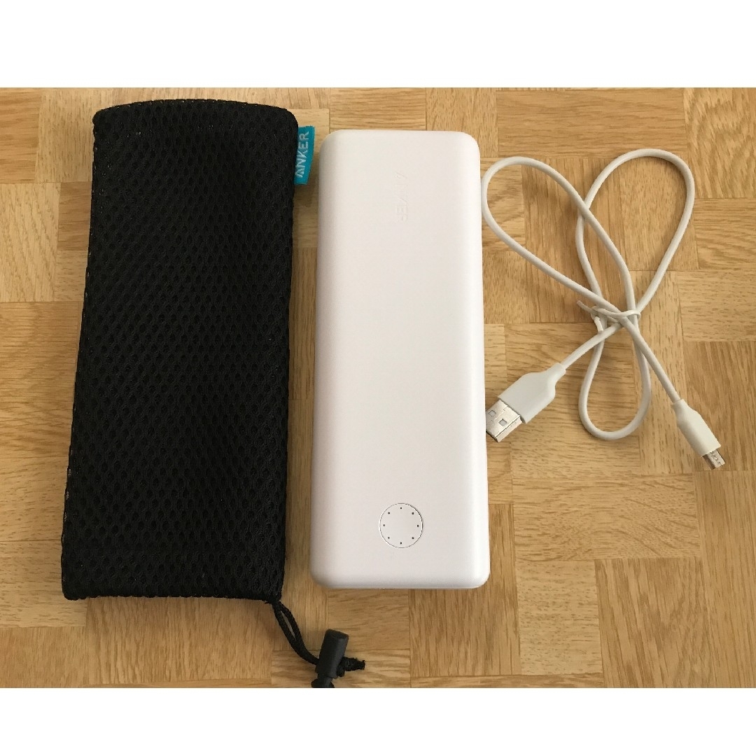 Anker(アンカー)のAnker PowerCore Ⅱ 20000mAh モバイルバッテリー スマホ/家電/カメラのスマートフォン/携帯電話(バッテリー/充電器)の商品写真