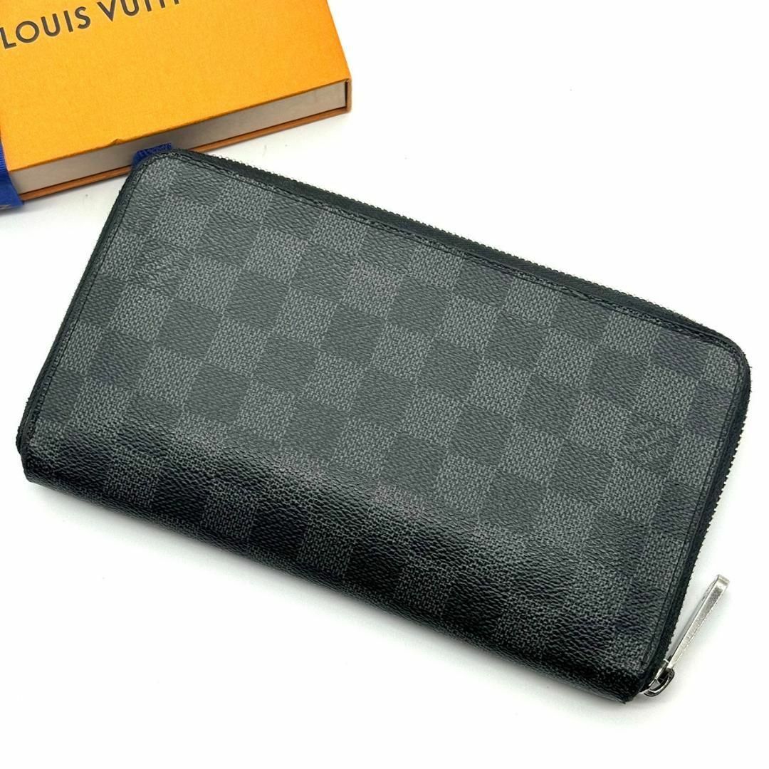 LOUIS VUITTON - 美品 ルイヴィトン ダミエグラフィット ジッピー