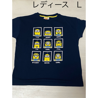 ミニオン(ミニオン)のminion Tシャツ　L(Tシャツ(半袖/袖なし))
