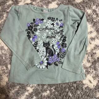 アナスイミニ(ANNA SUI mini)のアナスイミニ　ロングtシャツ 110cm(Tシャツ/カットソー)