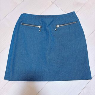 レディアゼル(REDYAZEL)の【美品】REDYAZEL デニムプリント ミニスカート(ミニスカート)