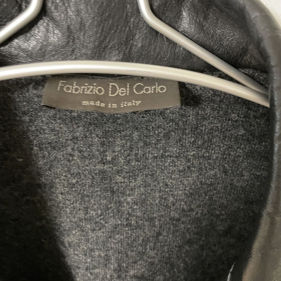 Fabrizio Del Carlo メンズ　革ジャン　フリーサイズ　イタリア革ジャンサイズフリー