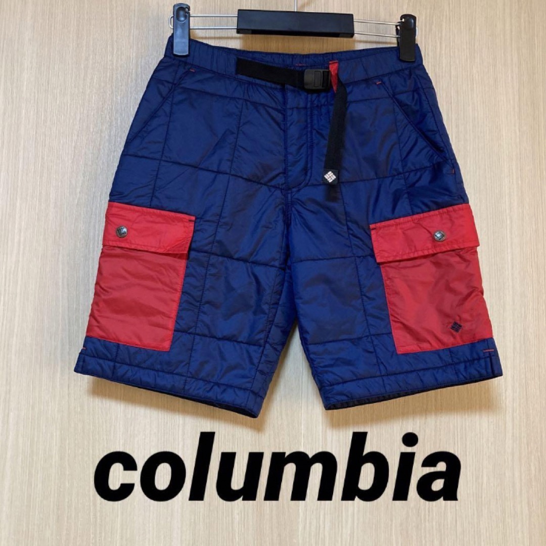 Columbia(コロンビア)の美品 columbia コロンビア レディース 中綿パンツ M ハーフ レディースのパンツ(ハーフパンツ)の商品写真
