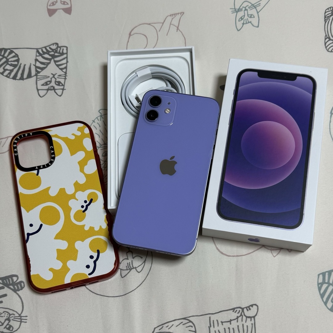 Apple - iPhone 12本体 128 GB パープルの通販 by ri's shop|アップル